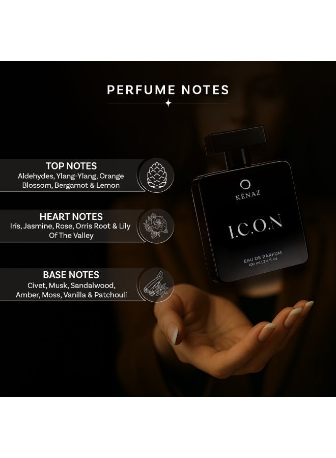 kenaz KÉNAZ ICON Women French 100ML EDP - Image 3